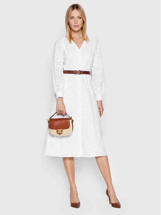 MICHAEL Michael Kors MICHAEL Michael Kors Hétköznapi ruha Kate MS28Y464MM Fehér Regular Fit