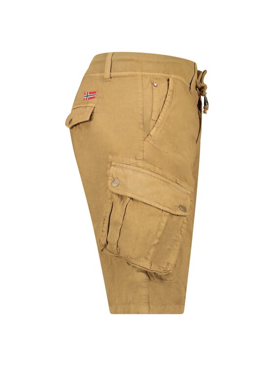 Geographical Norway Geographical Norway Bermudy SY1623H/GN-Kaki Khaki Regular Fit