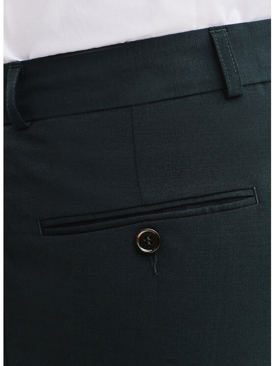 Pako Lorente Pako Lorente Spodnie garniturowe P25SP-6G-029 Zielony Slim Fit