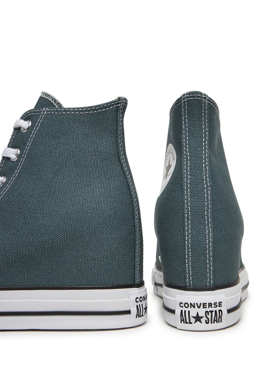Converse Converse Кецове Chuck Taylor All Star Wedge A13841C Зелен