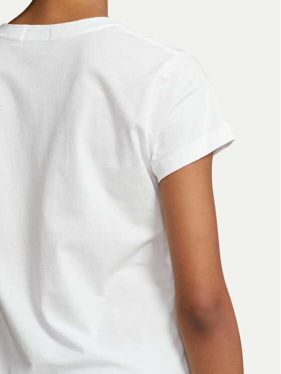 Polo Ralph Lauren Polo Ralph Lauren Тишърт 211902403001 Бял Regular Fit