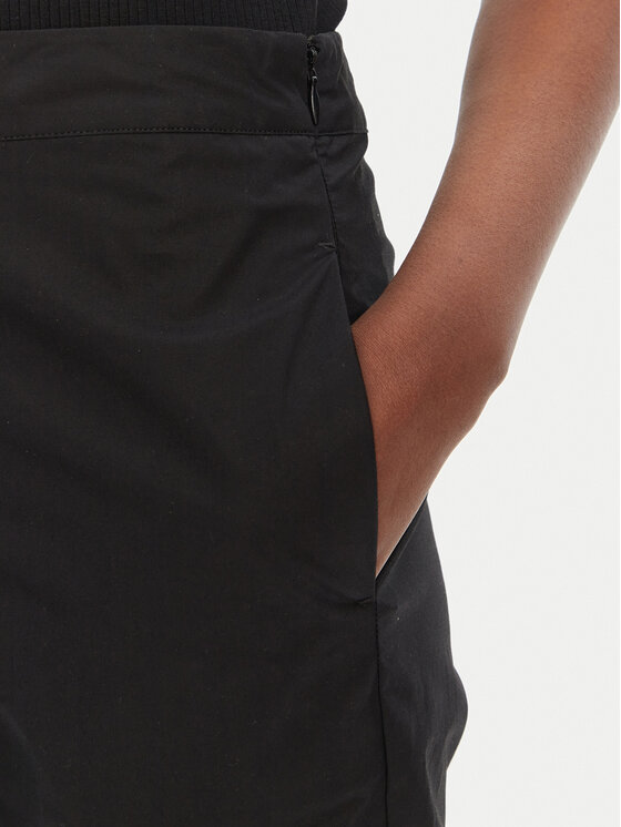 TWINSET TWINSET Штани з тканини 251TT2094 Чорний Straight Fit