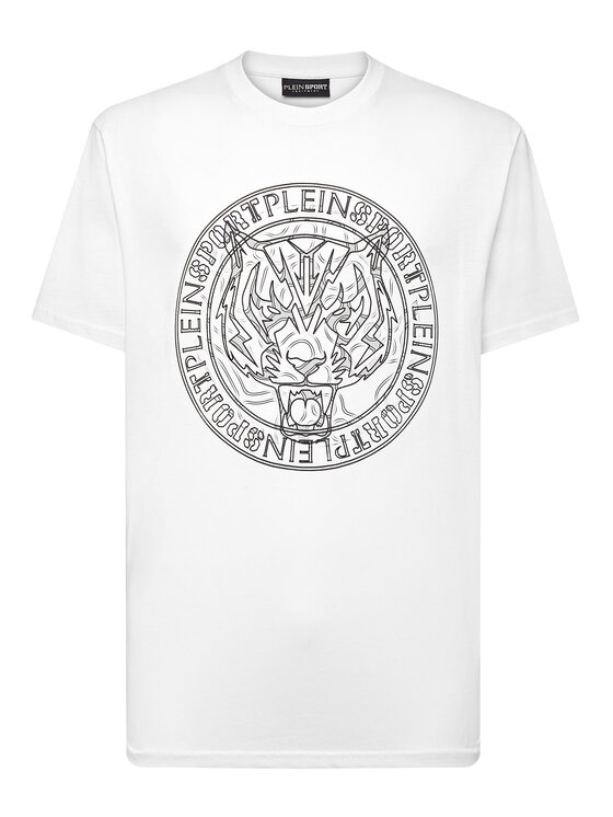 Plein Sport Plein Sport T-shirt 1293 Bianco Regular Fit