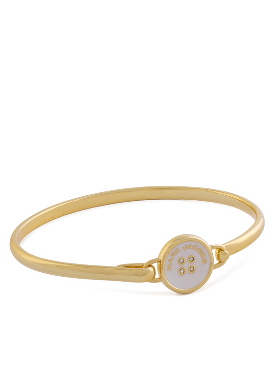 Marc Jacobs Marc Jacobs Karkötő The Button Hinge Bracelet 2R4JBR001J34 Arany
