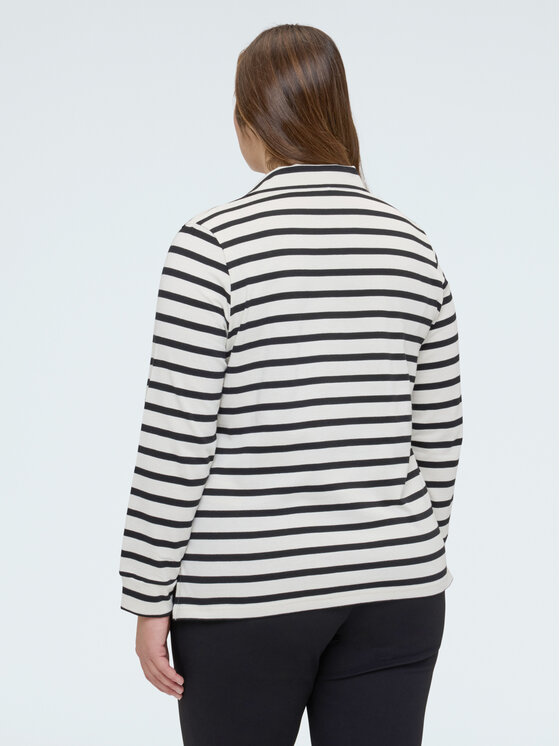 Fiorella Rubino Fiorella Rubino Polo G08QL009097N0Z3 Biały Boxy Fit