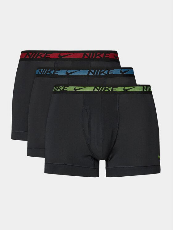 Nike Súprava 3 kusov boxeriek 0000KE1152 Čierna