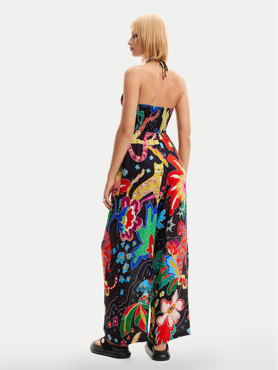 Desigual Desigual Overal Jungle 24SWMW06 Barevná Relaxed Fit