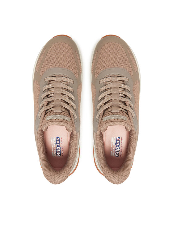 Skechers Skechers Sneakersy Bobs Squad 4-Staple Look 117624/TPE Beżowy