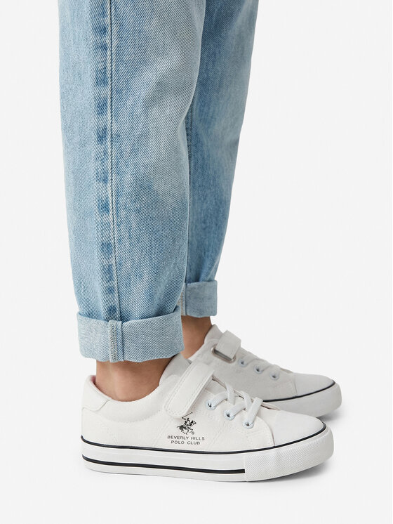 Beverly Hills Polo Club Beverly Hills Polo Club Sneakers aus Stoff EO-CSS20377-77 Weiß