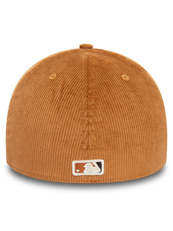 New Era New Era Czapka z daszkiem Cord 3930 La Dodgers 60435065 Brązowy