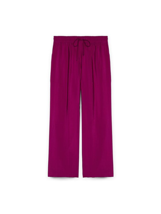 Fiorella Rubino Fiorella Rubino Pantaloni di tessuto P093L002270N019 Rosa Regular Fit