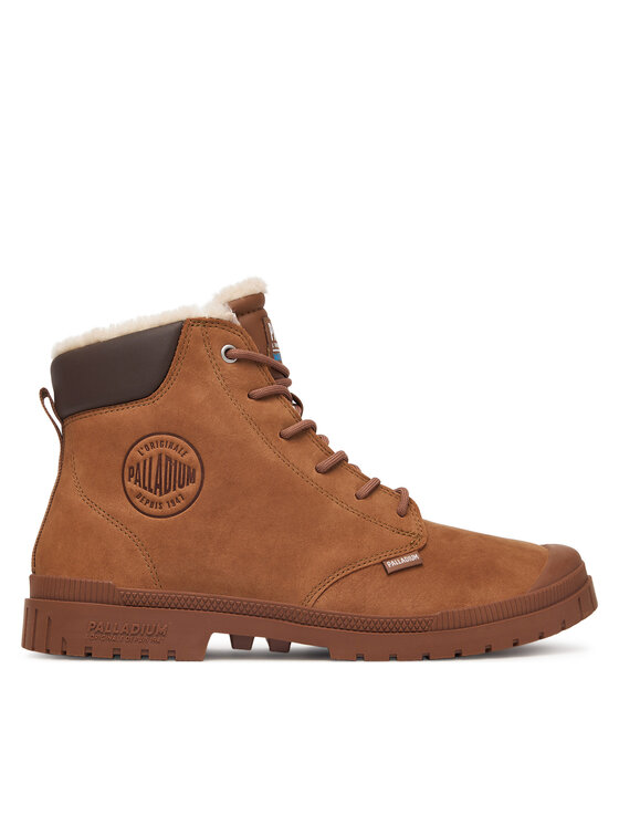 Palladium Palladium Schnürstiefeletten Sp20 Cuff Lth Wp Wl 79067-291-M Braun