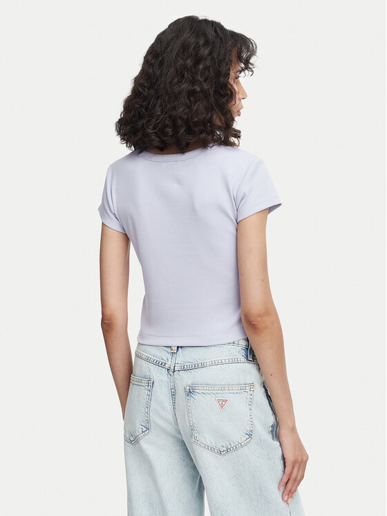 Calvin Klein Jeans Calvin Klein Jeans Marškinėliai LV047C200G Šviesiai mėlyna Slim Fit