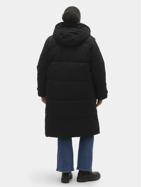 Vero Moda Curve Vero Moda Curve Zimné bundy Margaret 10301538 Čierna Regular Fit