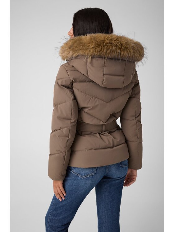 Guess Guess Bunda pro přechodné období 184824 Hnědá Classic Fit