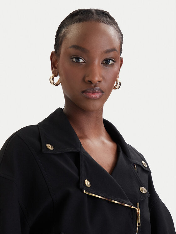 Versace Jeans Couture Versace Jeans Couture Übergangsjacke 80HAS410 N0432 Schwarz Loose Fit