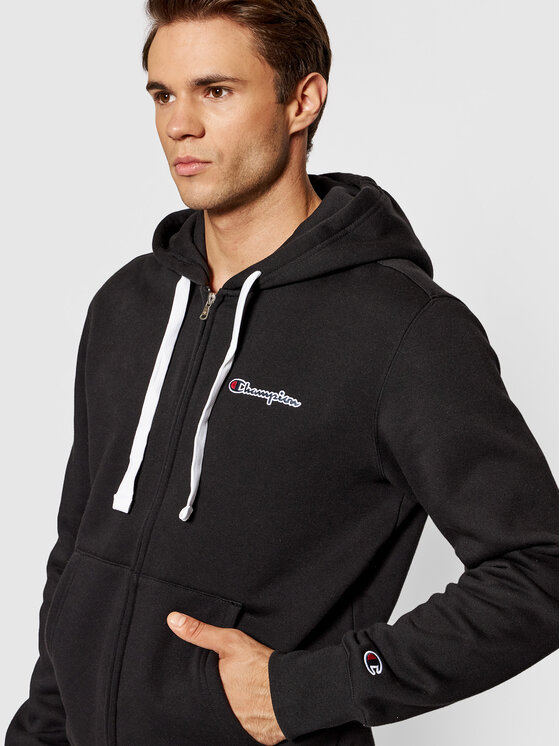 champion full zip jacket script logo