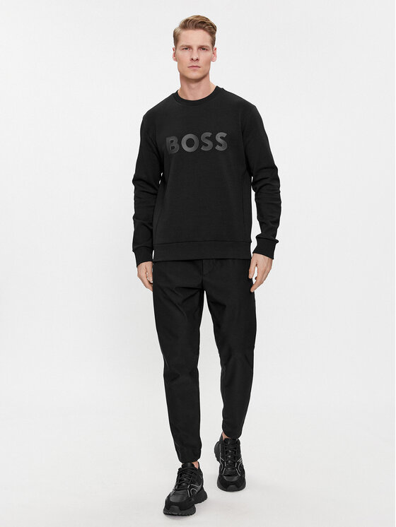 BOSS Boss Felpa Salbo 50506119 Nero Regular Fit