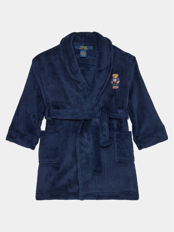 Polo Ralph Lauren Bademantel - Kinderkleidung, Größe 6Y Dunkelblau 8P0042