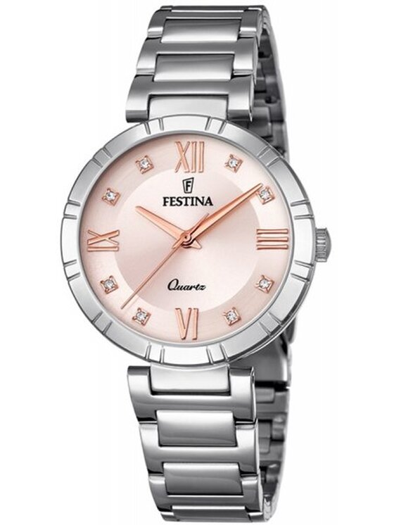 Festina Festina Zegarek F16936/C Srebrny
