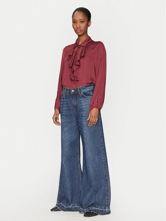 Haveone Haveone Дънки Frankie PGZ-M087 Син Wide Leg