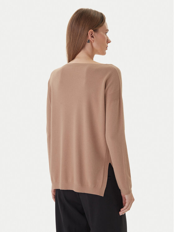 Kontatto Kontatto Pullover 3M0800C Beige Regular Fit
