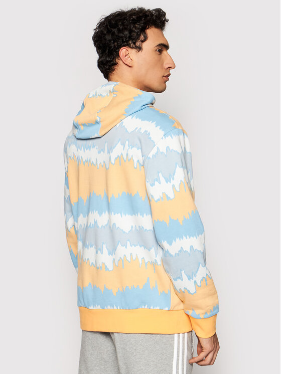 adidas Felpa Adv Aop Hoody GN2362 Multicolore Regular Fit Modivo