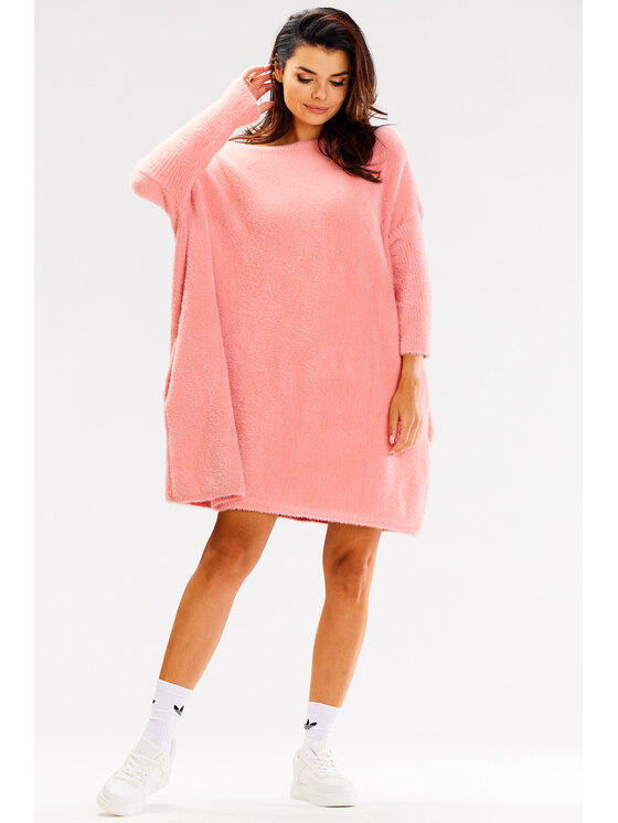 Awama Awama Maglione A618 Rosa Basic Fit