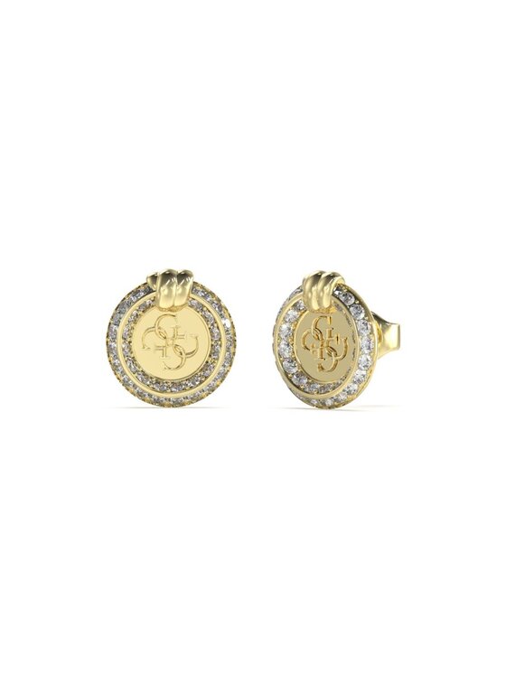 Guess Guess Kolczyki JUBE04058JW-YG Złoty