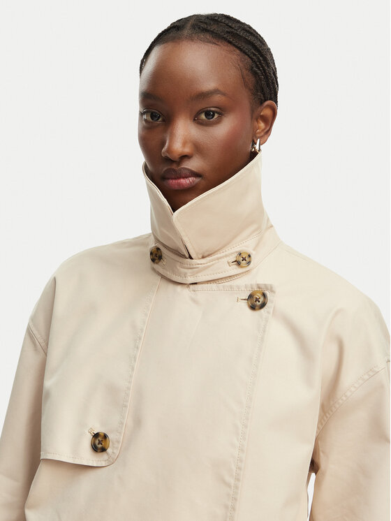 Tommy Jeans Tommy Jeans Тренч DW0DW22322 Светлобежов Relaxed Fit