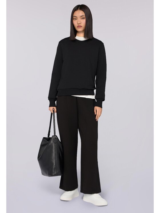 Trussardi Trussardi Felpa G8366000187N033 Nero Regular Fit