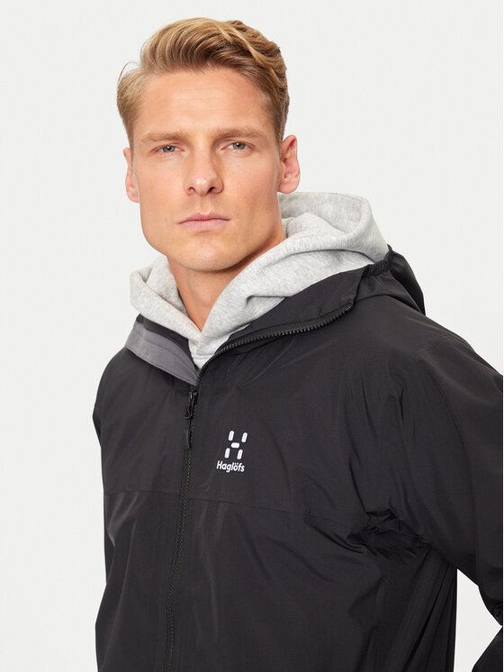 Haglöfs Haglöfs Дощовик Korp Proof 607958 Чорний Standard Fit