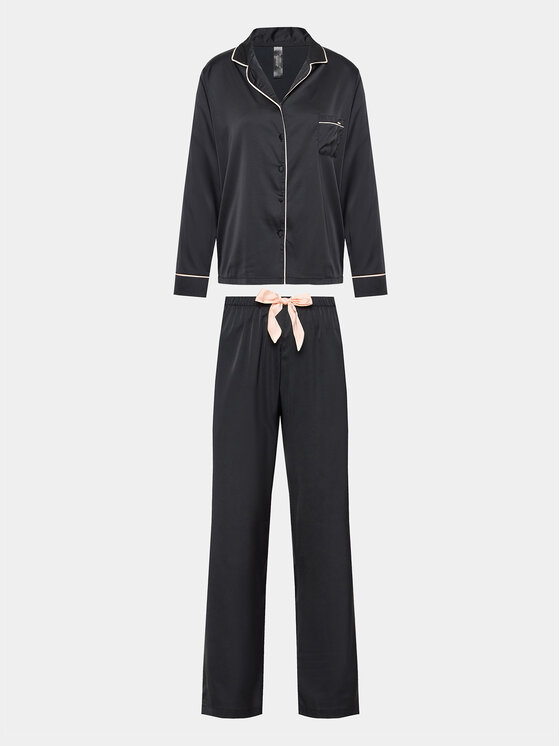 Bluebella Bluebella Pidžama Claudia 32719 Crna Regular Fit