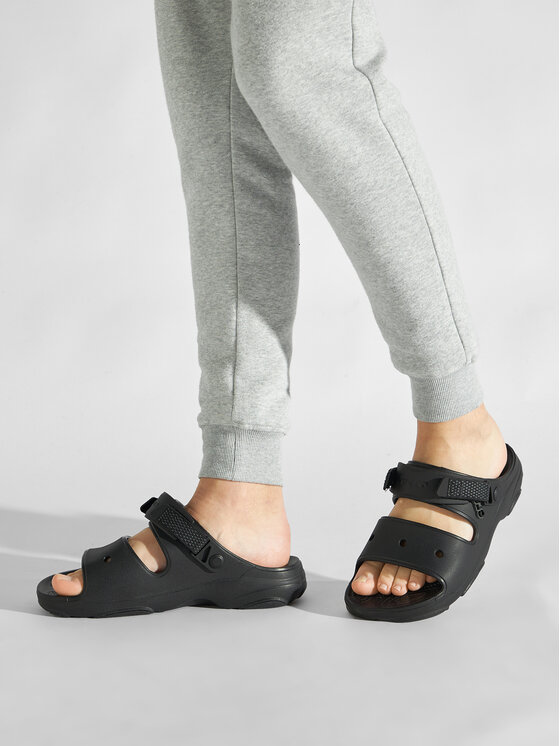 Crocs Crocs Natikače Classic All-Terrain Sandal 207711 Crna