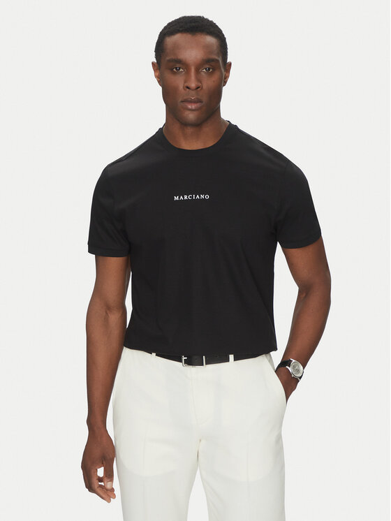 Marciano Guess Męski T-Shirt, rozmiar L, Czarny, 5GHI08 6323A
