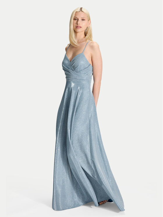 Hey Kyla Hey Kyla Õhtune kleit 5AK044HK Helesinine Regular Fit