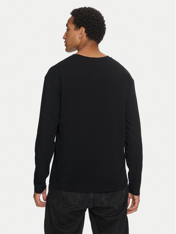 HUGO Hugo Longsleeve 50522302 Schwarz Regular Fit