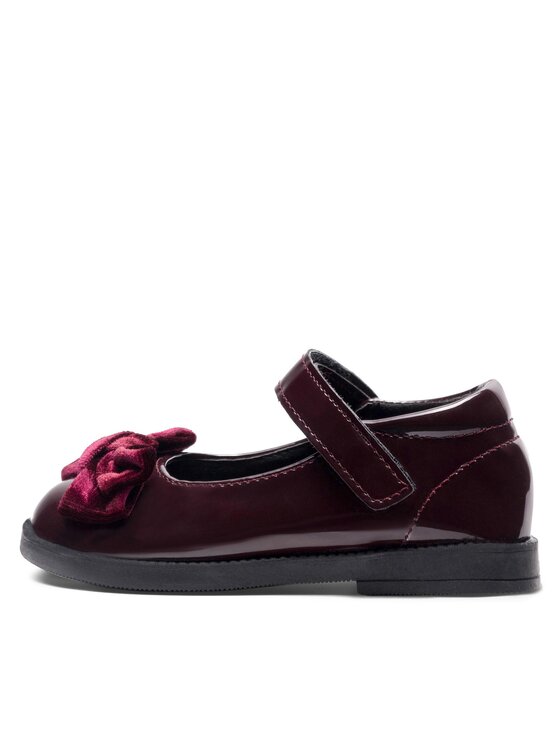 Nelli Blu Nelli Blu Balerinke CM220831-25 Bordo rdeča