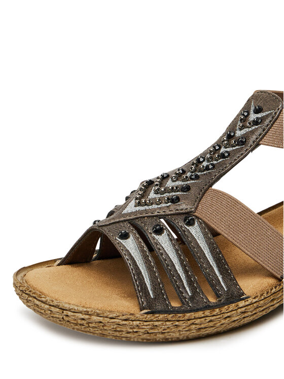 Rieker Rieker Sandali 65861-45 Siva
