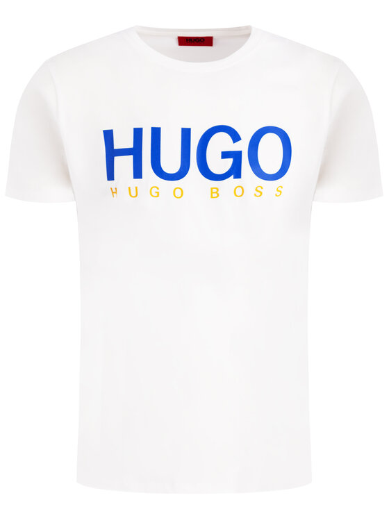 Hugo Hugo Marškinėliai Dolive202 50424999 Balta Regular Fit