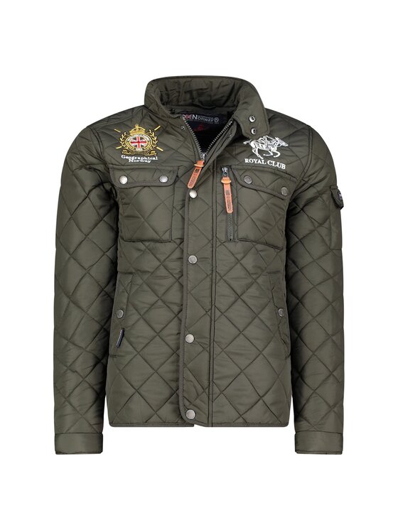 Geographical Norway Geographical Norway Kurtka przejściowa WY4492H/GN-KAKI Zielony Regular Fit
