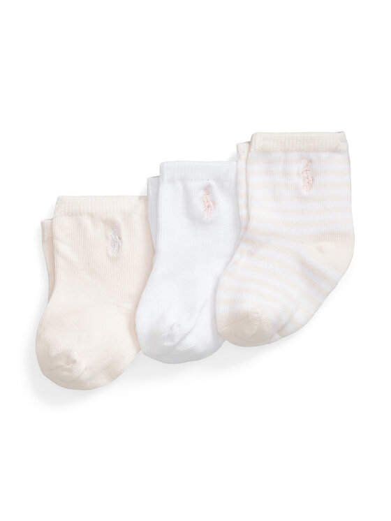 Set di 3 paia di calzini lunghi da bambini Polo