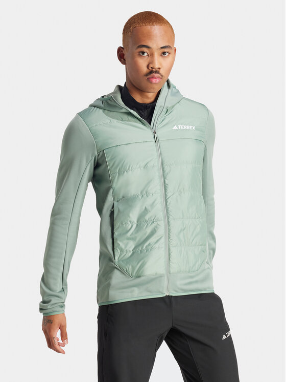 adidas adidas Outdoor jakna Terrex Multi Hybrid IM8107 Zelena Regular Fit