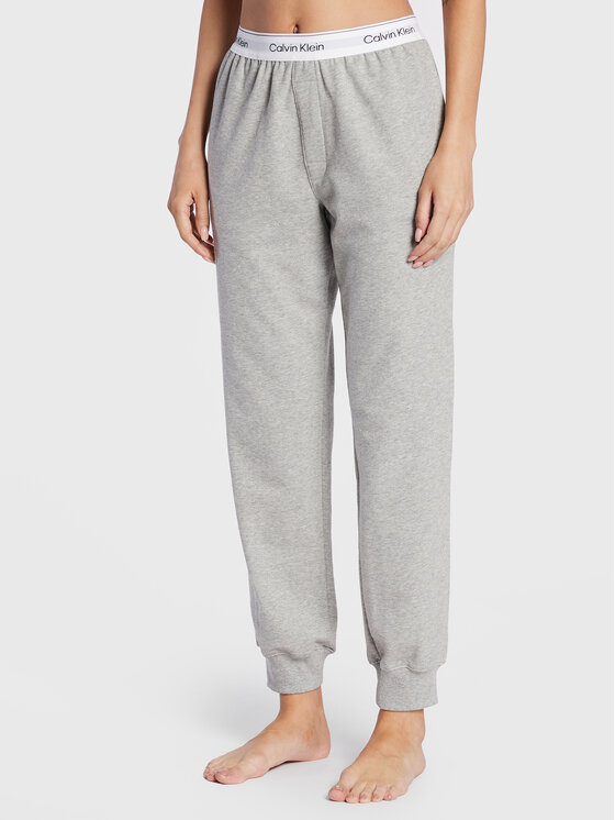 Calvin Klein Underwear Calvin Klein Underwear Долнище анцуг 000QS6872E Сив Regular Fit