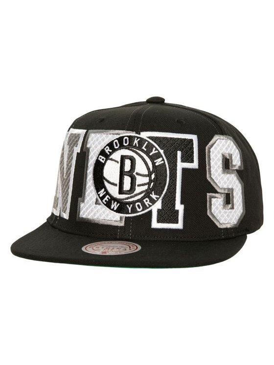 Mitchell & Ness Mitchell & Ness Kšiltovka VARSITY BUST SNAPBACK BROOKLYN NETS Černá