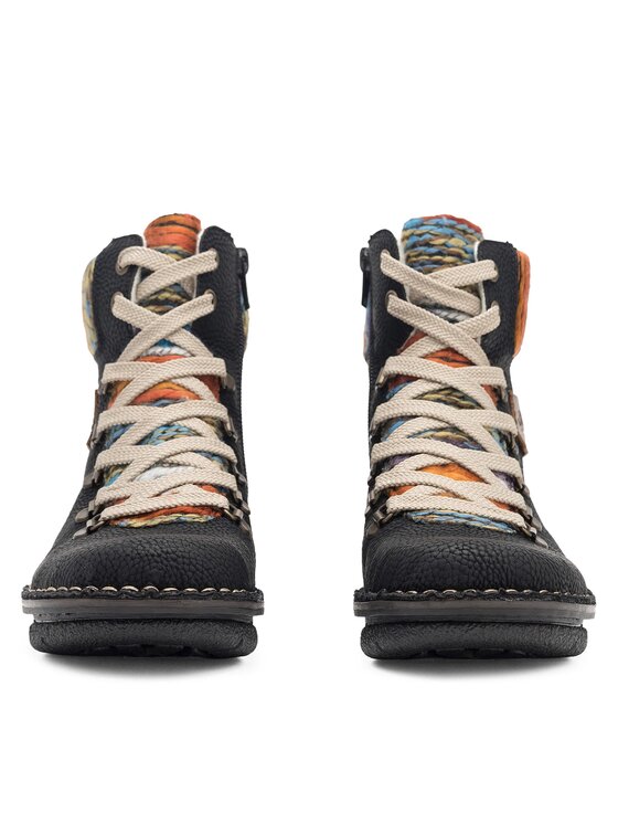Rieker Rieker Botine 73343-00 Negru
