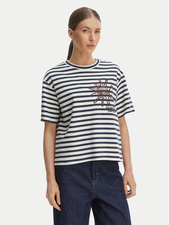 Weekend Max Mara Tricou Sabato 2615941112 Bleumarin Regular Fit