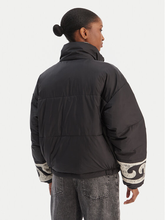 Billabong Billabong Žieminė striukė Cozy Puffer EBJJK00140 Juoda Regular Fit