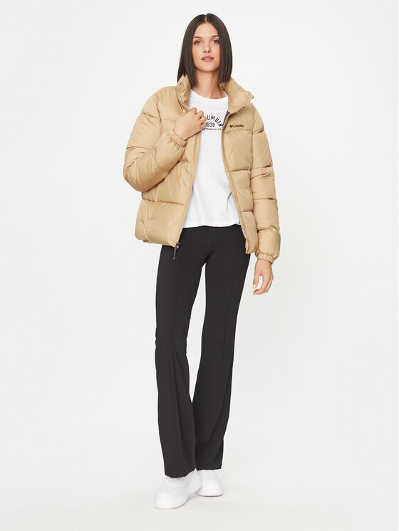 Columbia Columbia Zimní bunda Puffect™ Jacket Hnědá Regular Fit