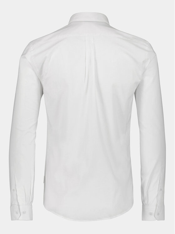 Lindbergh Lindbergh Särk 30-203174 Valge Slim Fit